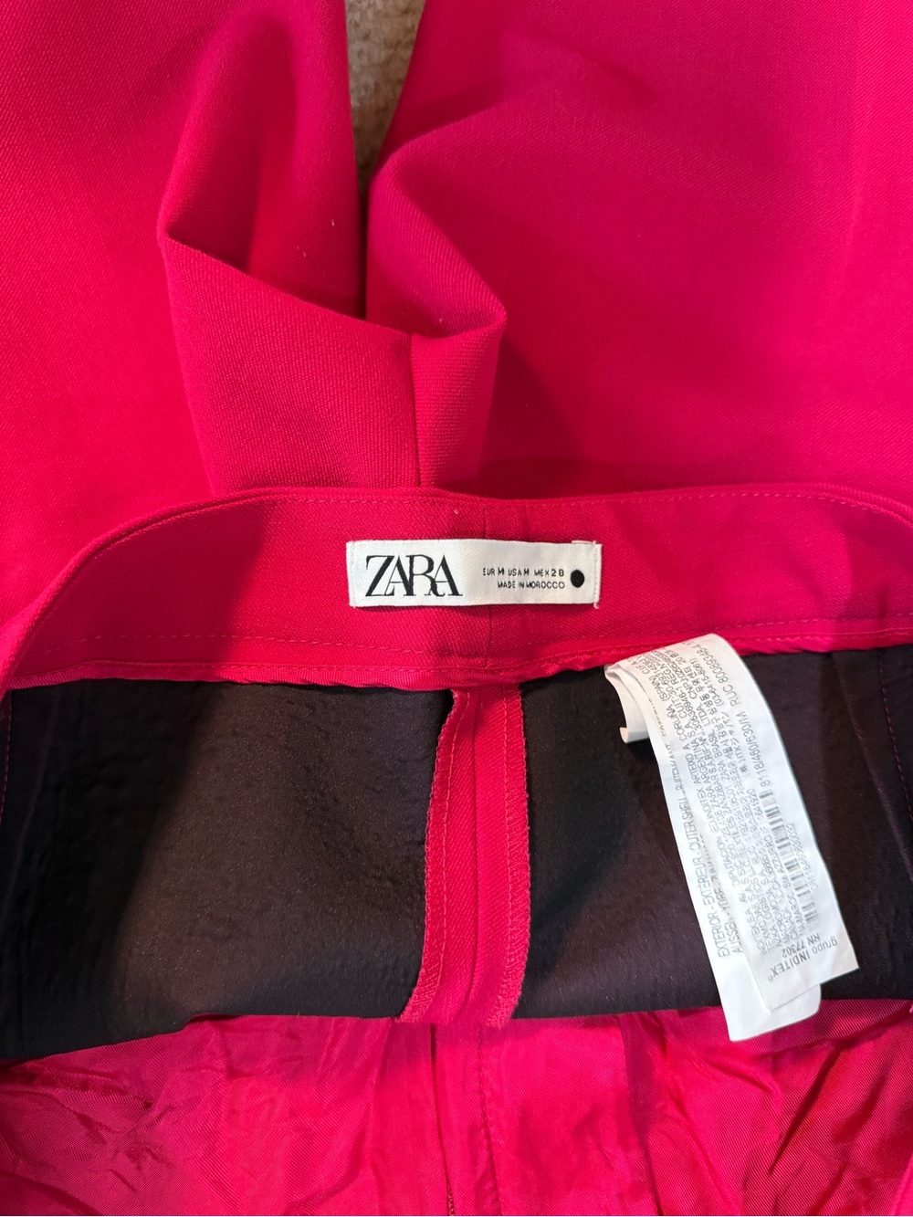 Pink Straight-Leg Pants - Picture 4 of 4